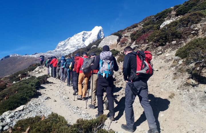 Trekking to Everest Base Camp