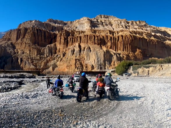 Upper Mustang Motorbike Tour 